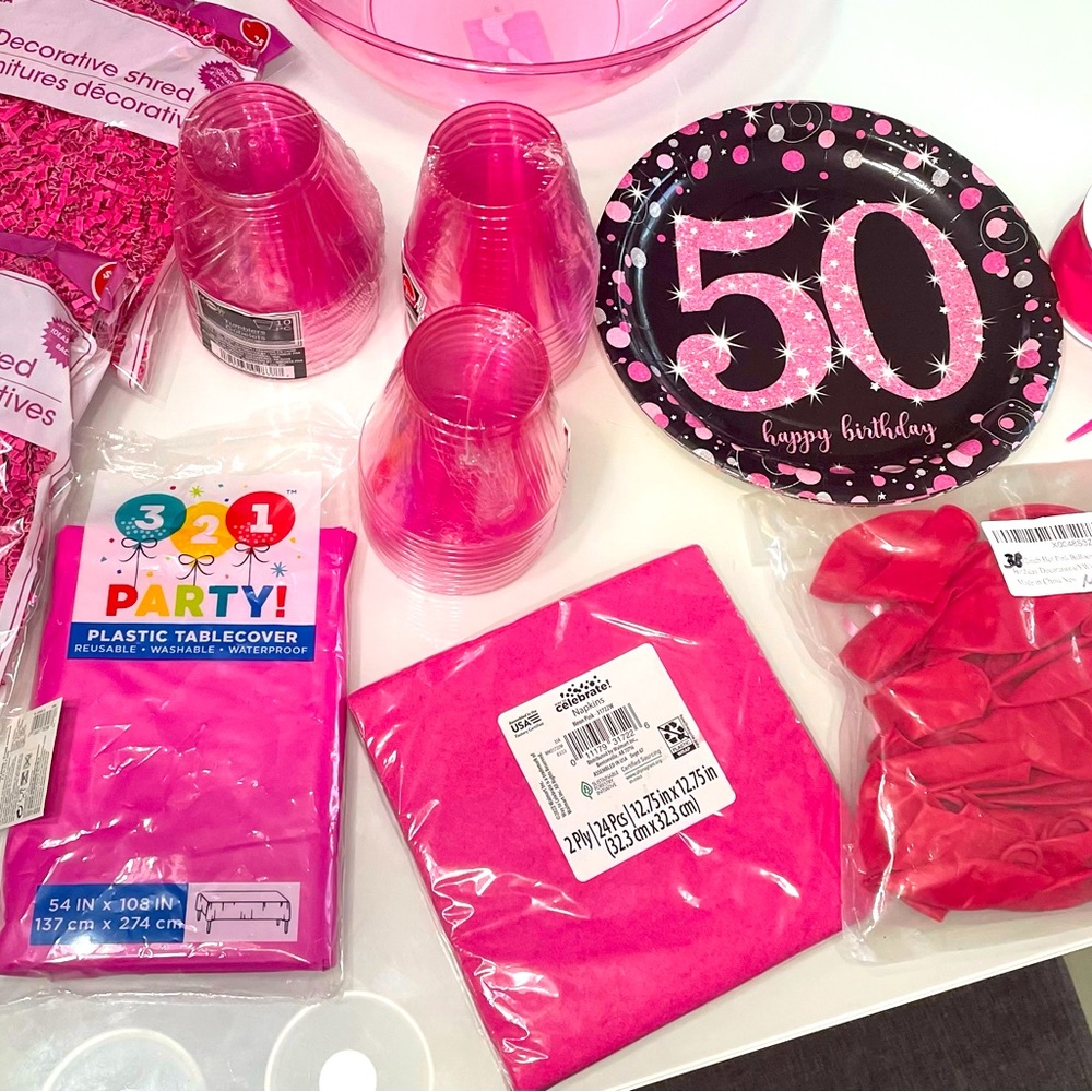 Party stuff Fucsia